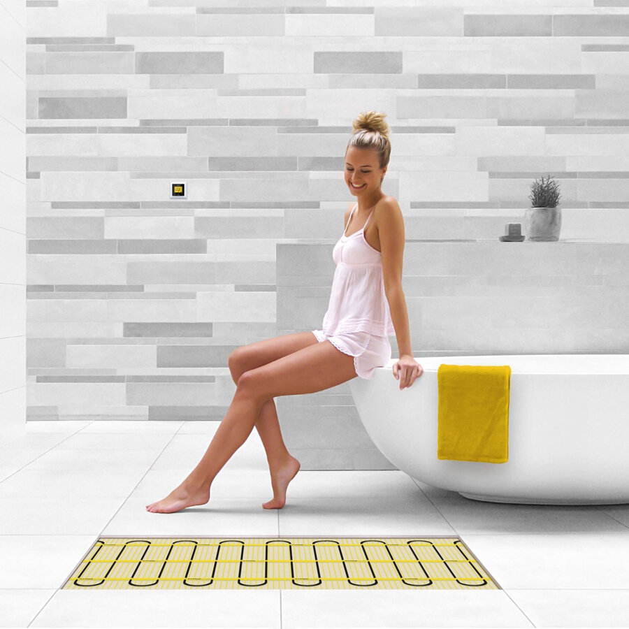 Elektrische Vloerverwarming Magnum Mat incl. Klokthermostaat 4 m2