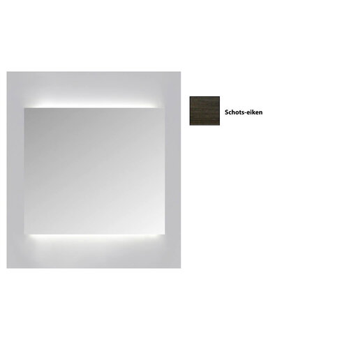 Spiegelkast Sanicare Qlassics Ambiance 60 cm 1 Deur Schots-Eiken Links 