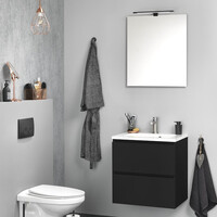 Wastafelonderkast Tiger Loft 60 cm Mat Zwart