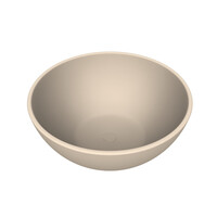 Waskom Arcqua Prince Opbouw 38x14 cm Rond Mat Zand