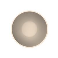 Waskom Arcqua Prince Opbouw 38x14 cm Rond Mat Zand