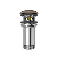 Arcqua Pop-up Waste Wastafel 1 1/4 Universeel Mat Truffel