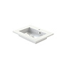 Tiger Wastafel Tiger S-line Quadro 60 cm Glanzend Wit