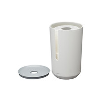 Reserverolhouder Met Deksel Tiger Tess Vrijstaand Wit - Lichtgrijs