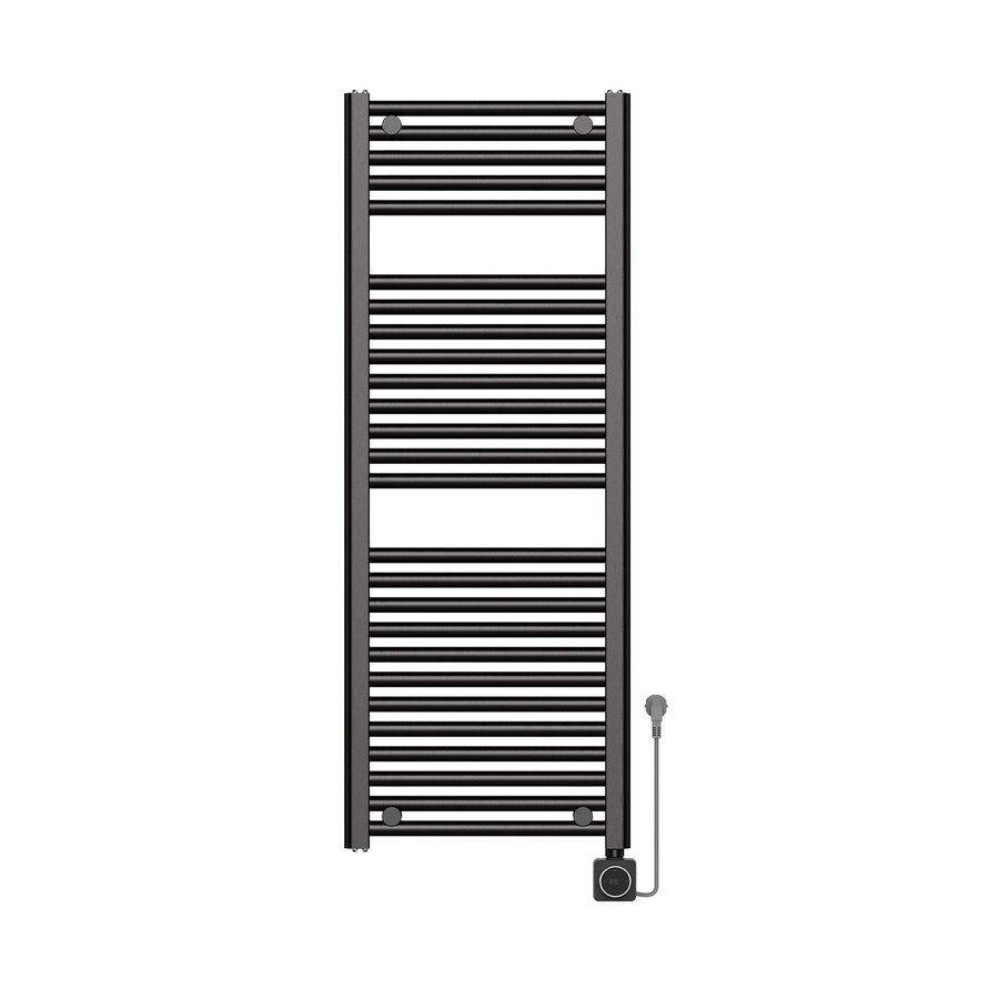 Elektrische Radiator Wiesbaden Elara 118.5x45 Cm Smart Wifi Gunmetal