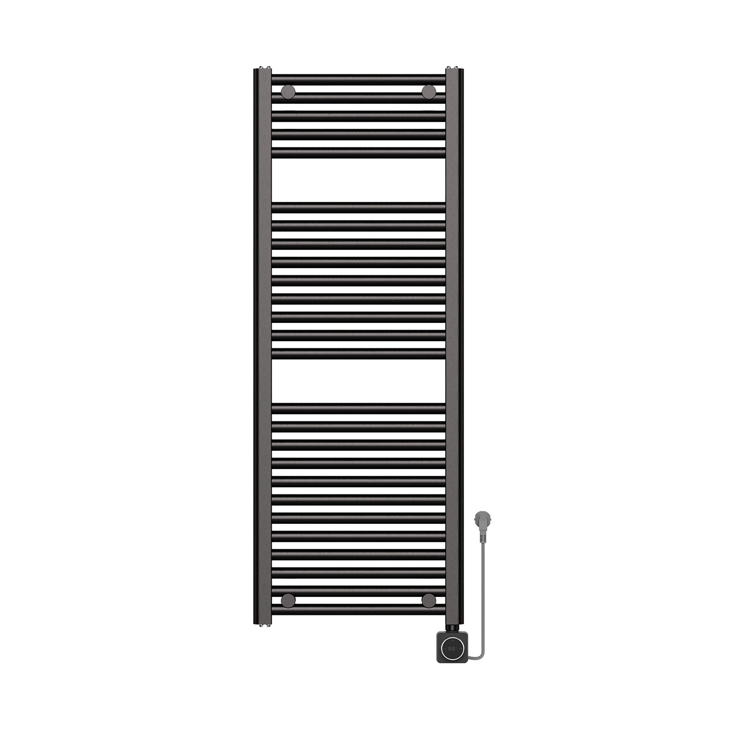 Wiesbaden Elektrische Radiator Elara 118.5x45 cm Smart Wifi Gunmetal