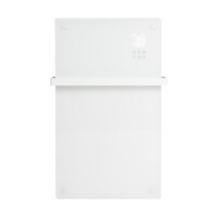 Convector Verwarming Eurom Alutherm Verre 1200W Voor in de Badkamer met Wi-Fi en Glazen Behuizing Wit