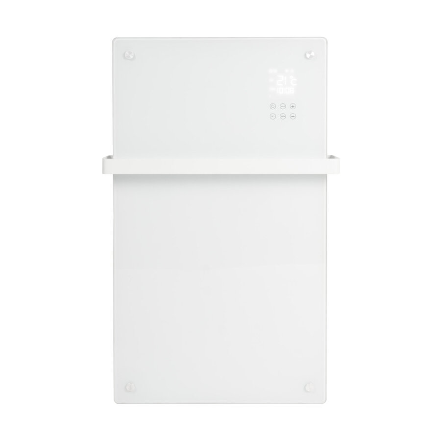 Convector Verwarming Eurom Alutherm Verre 1200W Voor in de Badkamer met Wi-Fi en Glazen Behuizing Wit