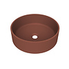 Arcqua Case Opbouw Waskom Rond 40 Mat Terracotta