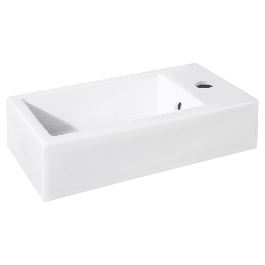 Fontein Differnz Hura I 40x22 cm Keramiek Wit