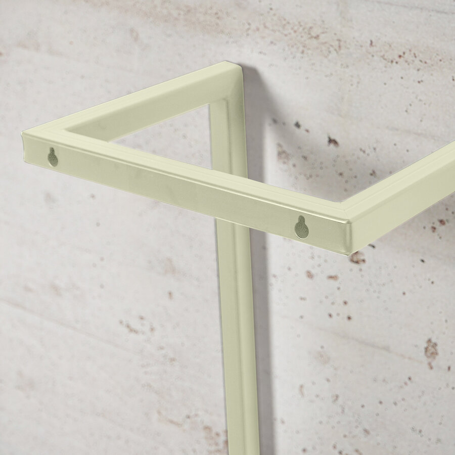 Handdoekenrek Industrieel BWS | 95x25x20cm | Mat Beige