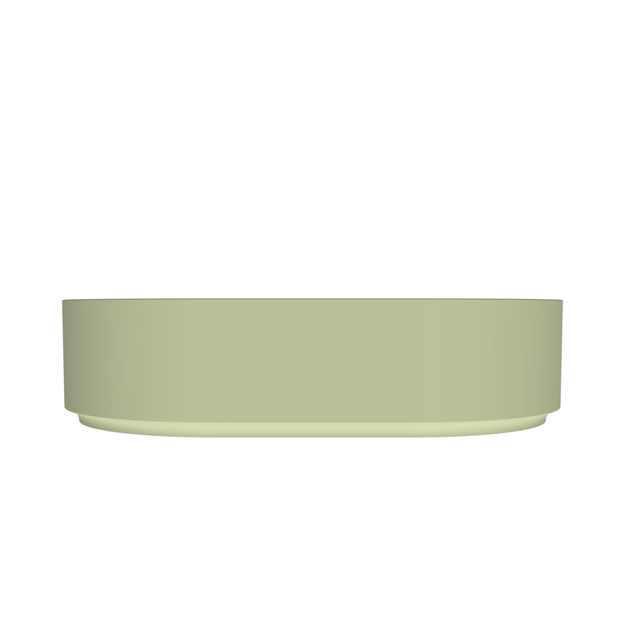 Arcqua Case Opbouw Waskom Ovaal 55x36 Mat Pastel Groen