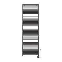 Elektrische Radiator BWS Lara 181.7x60 Cm Smart Wifi Gunmetal