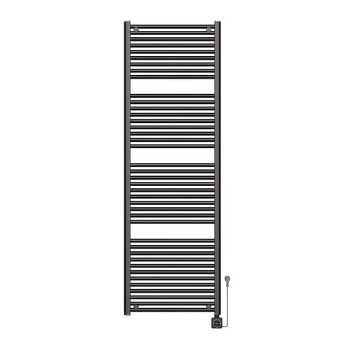Elektrische Radiator BWS Lara 181.7x60 Cm Smart Wifi Gunmetal 