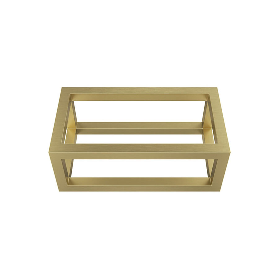 Frame Voor Fontein BWS Perry 39,5x15x21,5 cm Geborsteld Messing