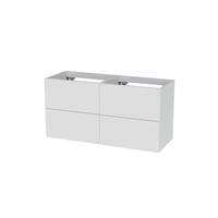 Wastafelonderkast Tiger Studio 120 cm Hoogglans Wit