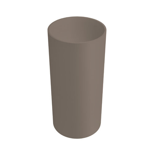 Vrijstaande Waskom Zenon Florida 39x39 cm Moka 