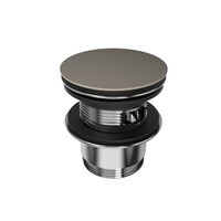 Pop-up Waste Bad Arcqua 1 1/2 Met Overloop Mat Klei