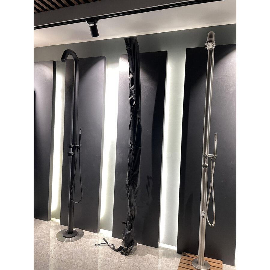 Beschermhoes Fortifura Outdoor Voor Staande Buitendouches 230cm Zwart