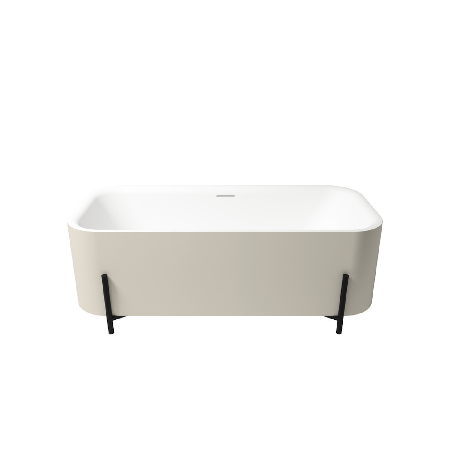 Vrijstaand Ligbad Zenon Aura 75x170 cm Natural Zenon