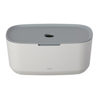 Opbergbox Met Deksel Tiger Tess Vrijstaand Wit - Lichtgrijs