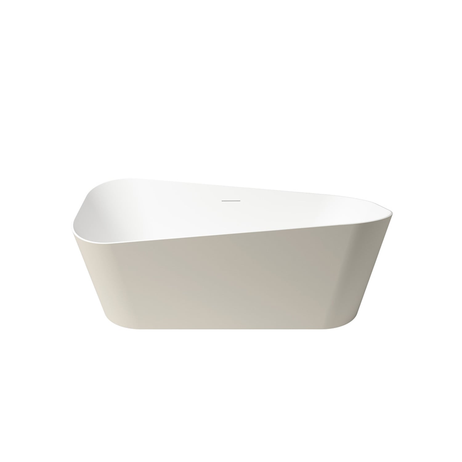 Vrijstaand Ligbad Zenon Sottovento 170x80 cm Natural Zenon