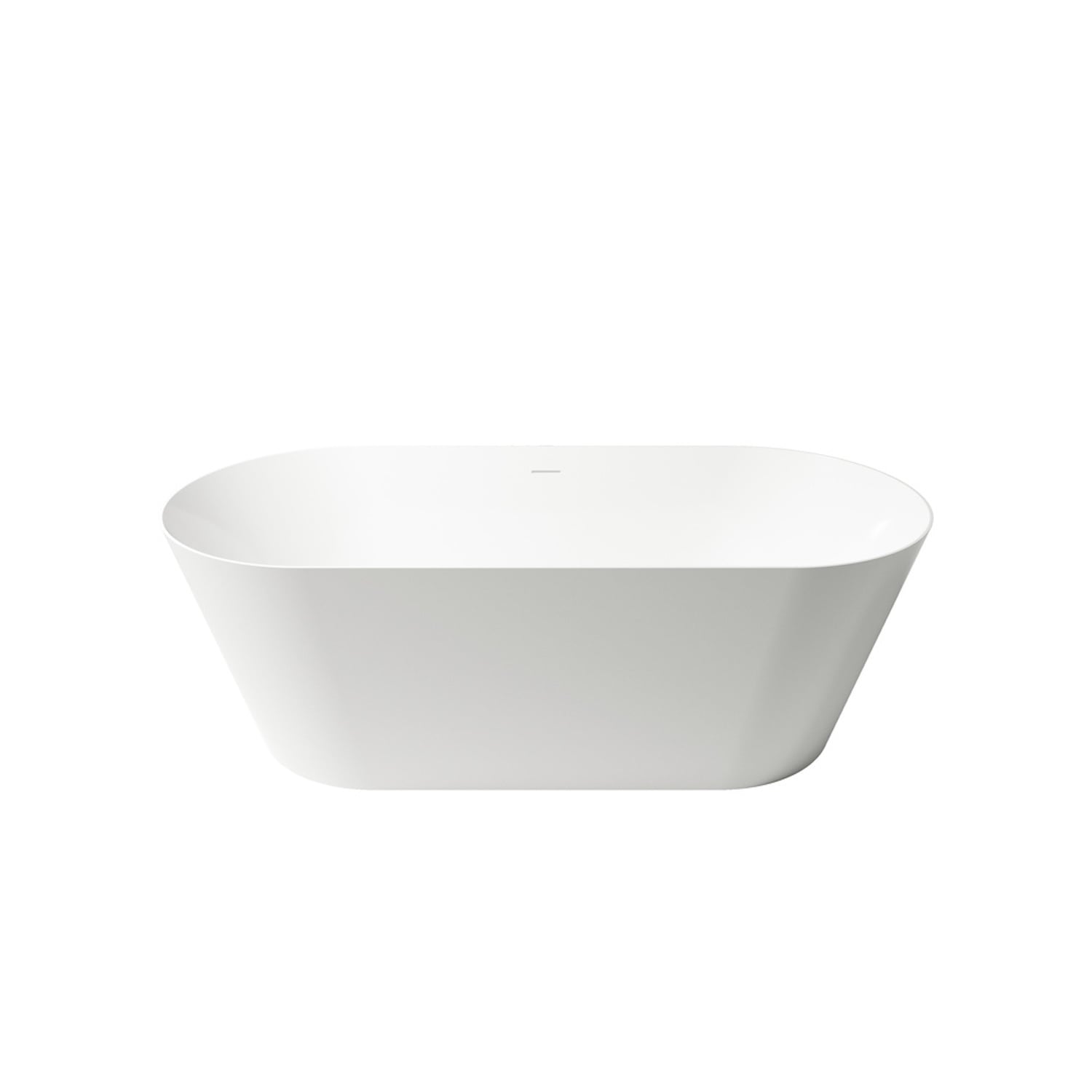 Vrijstaand Ligbad Zenon Leman 75x170 cm Blanco Brillo Zenon