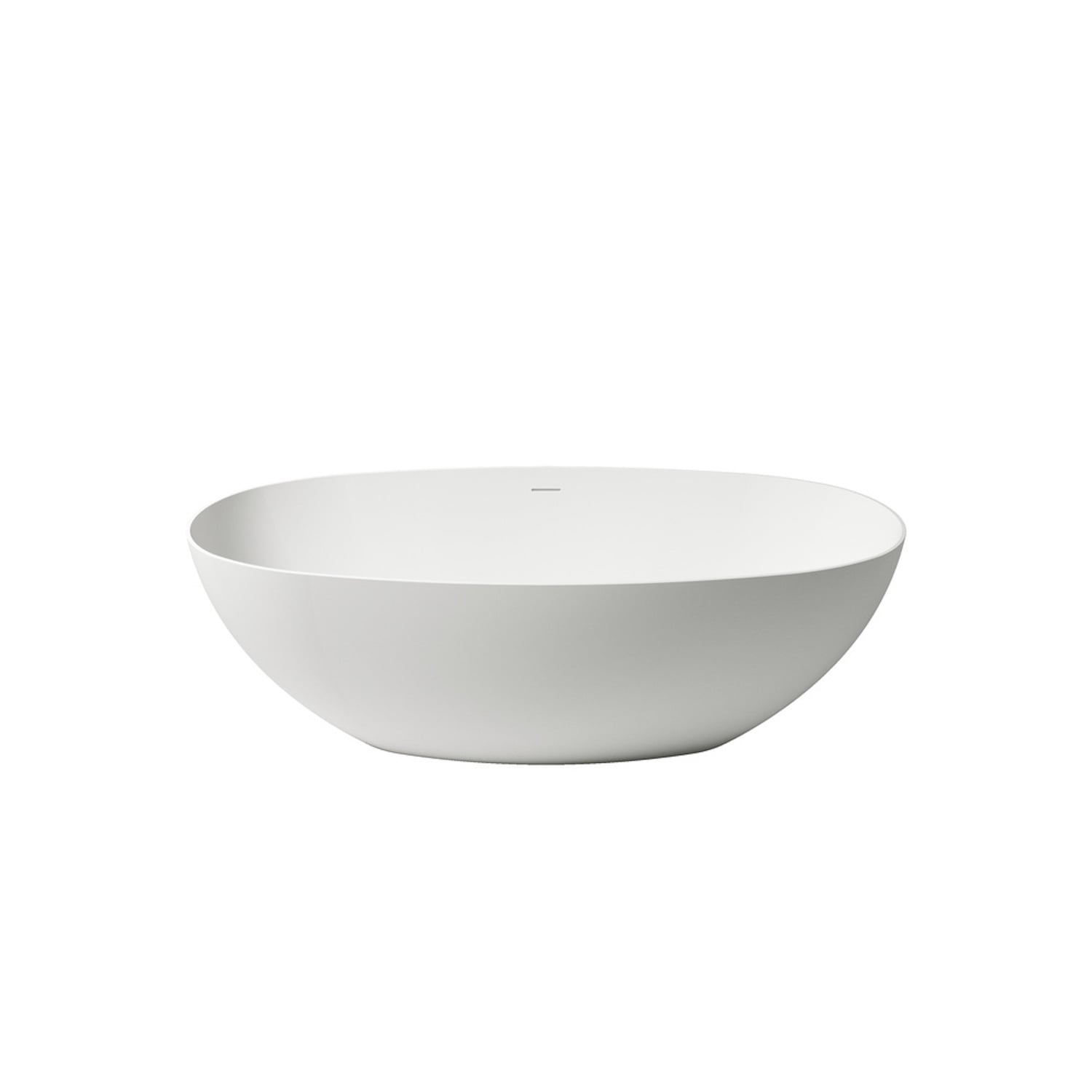 Vrijstaand Ligbad Zenon Lago 75x170 cm Glacier White Zenon