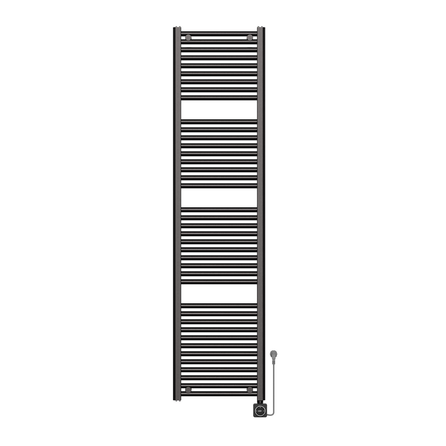 Elektrische Radiator BWS Lara 181.7x45 cm Smart Wifi Gunmetal Boss & Wessing