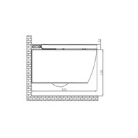 Douche WC RapoWash Basic 2.0 met Bidetspoeler en Afstandsbediening Wit