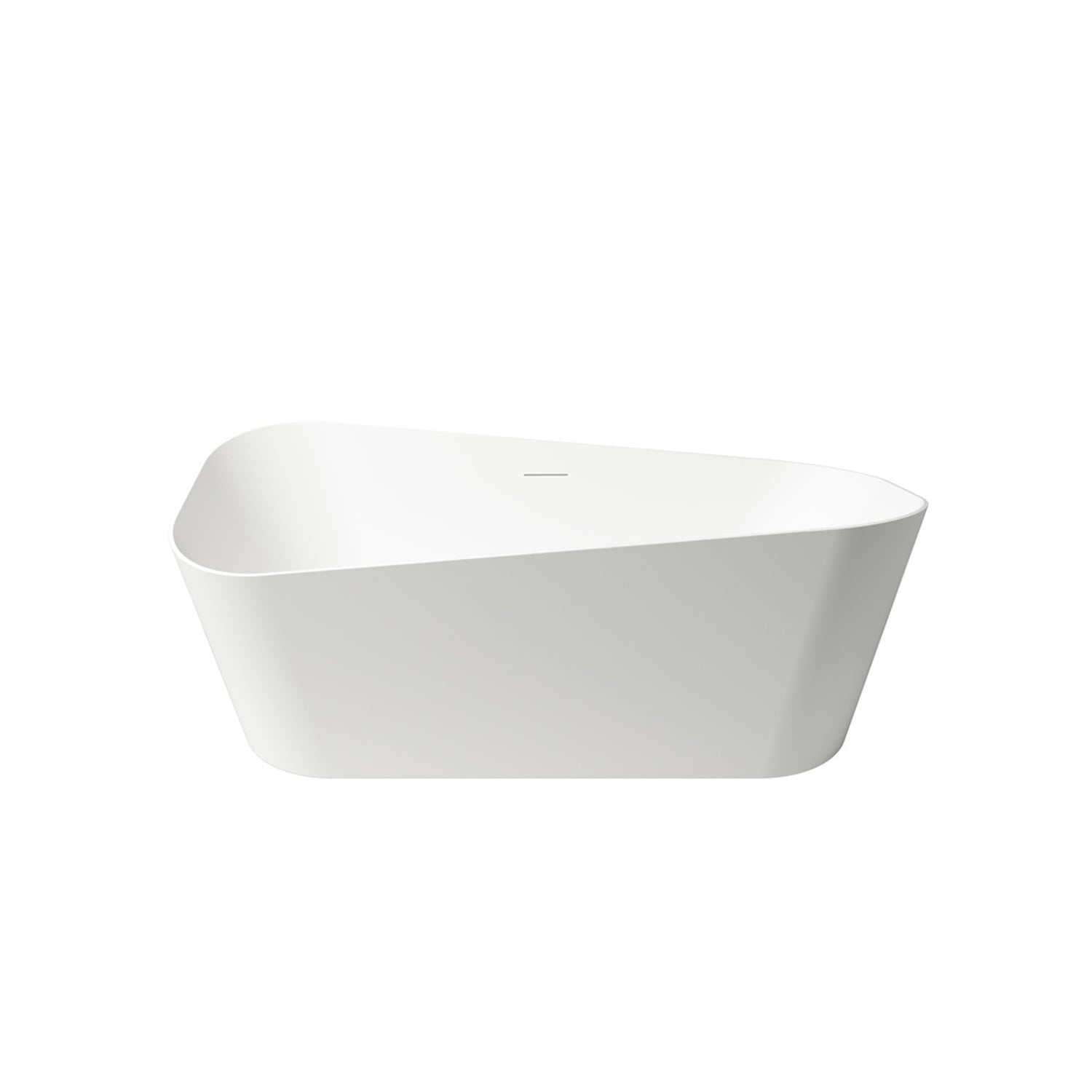 Vrijstaand Ligbad Zenon Sottovento 170x80 cm Blanco Mate Zenon