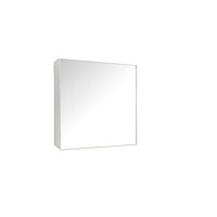 Spiegelkast Sanicare Qlassics 60 cm 1 Deur Hoogglans Wit Rechts