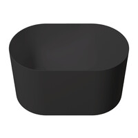 Waskom Zenon Guadiana 50x30 cm Negro