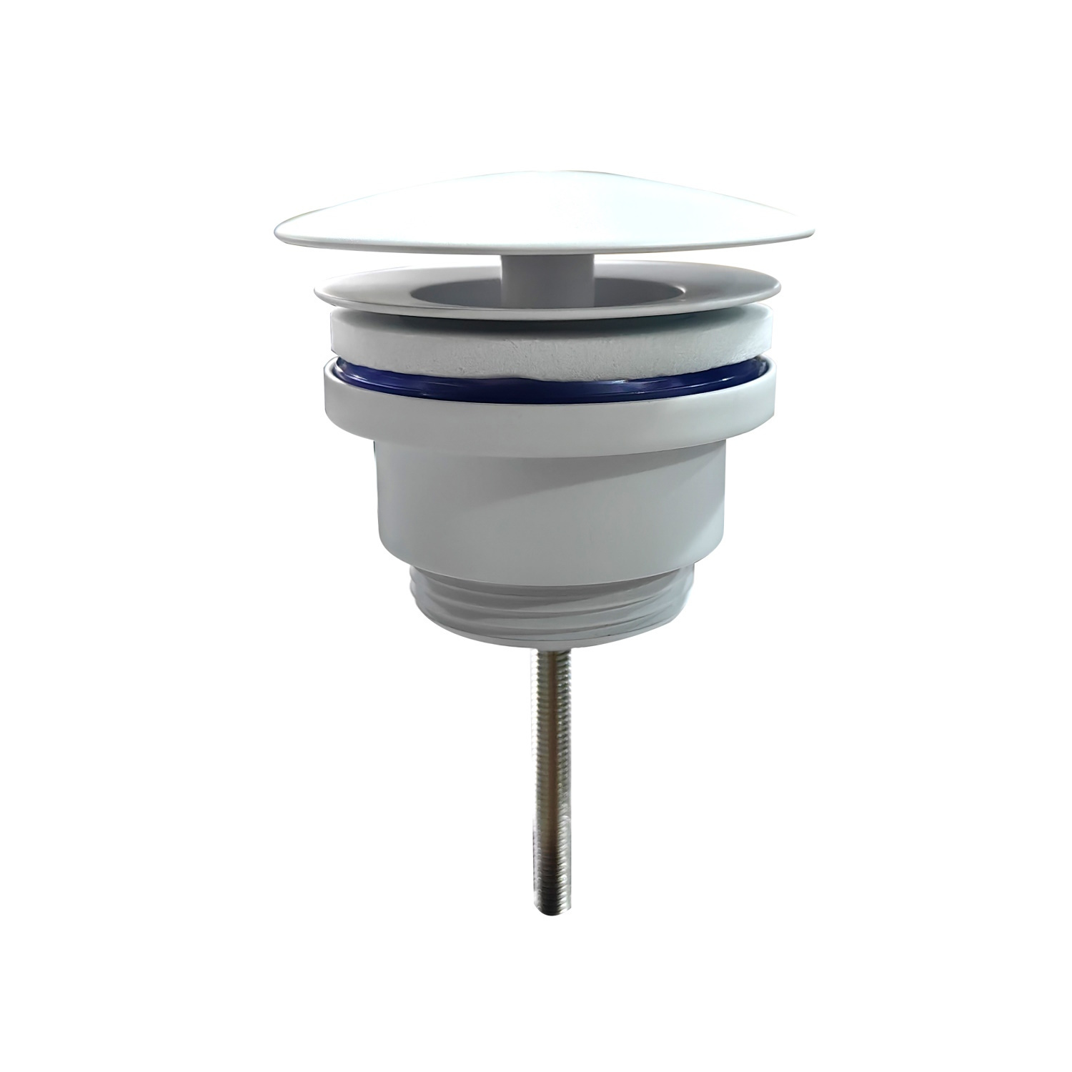 Wiesbaden Open Afvoerplug Caral 5/4" Glans Wit