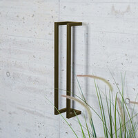 Handdoekenrek Industrieel BWS | 60x12.5x12.5cm | Mat Metallic Brown