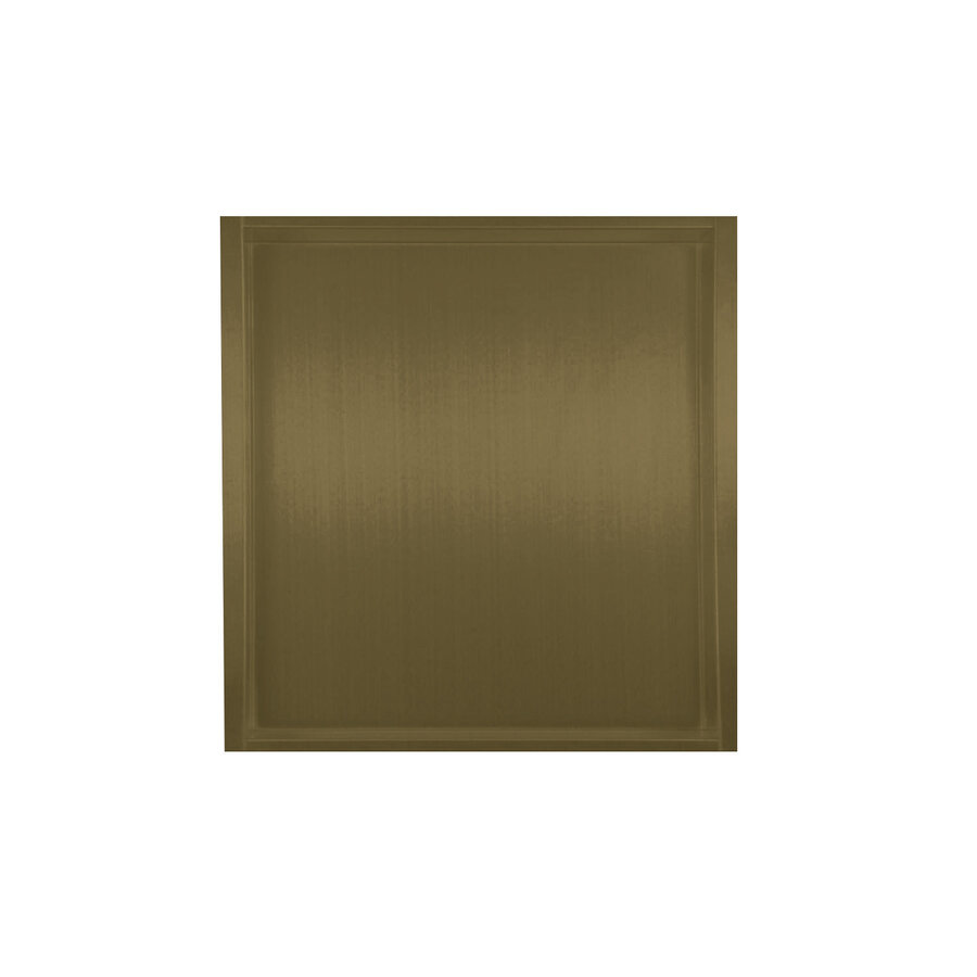 BWS Inbouwnis | 30x30x7cm | Mat Metallic Brown