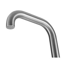 Buitendouche vrijstaand Fortifura Outdoor Original Met Handdouche Geborsteld RVS