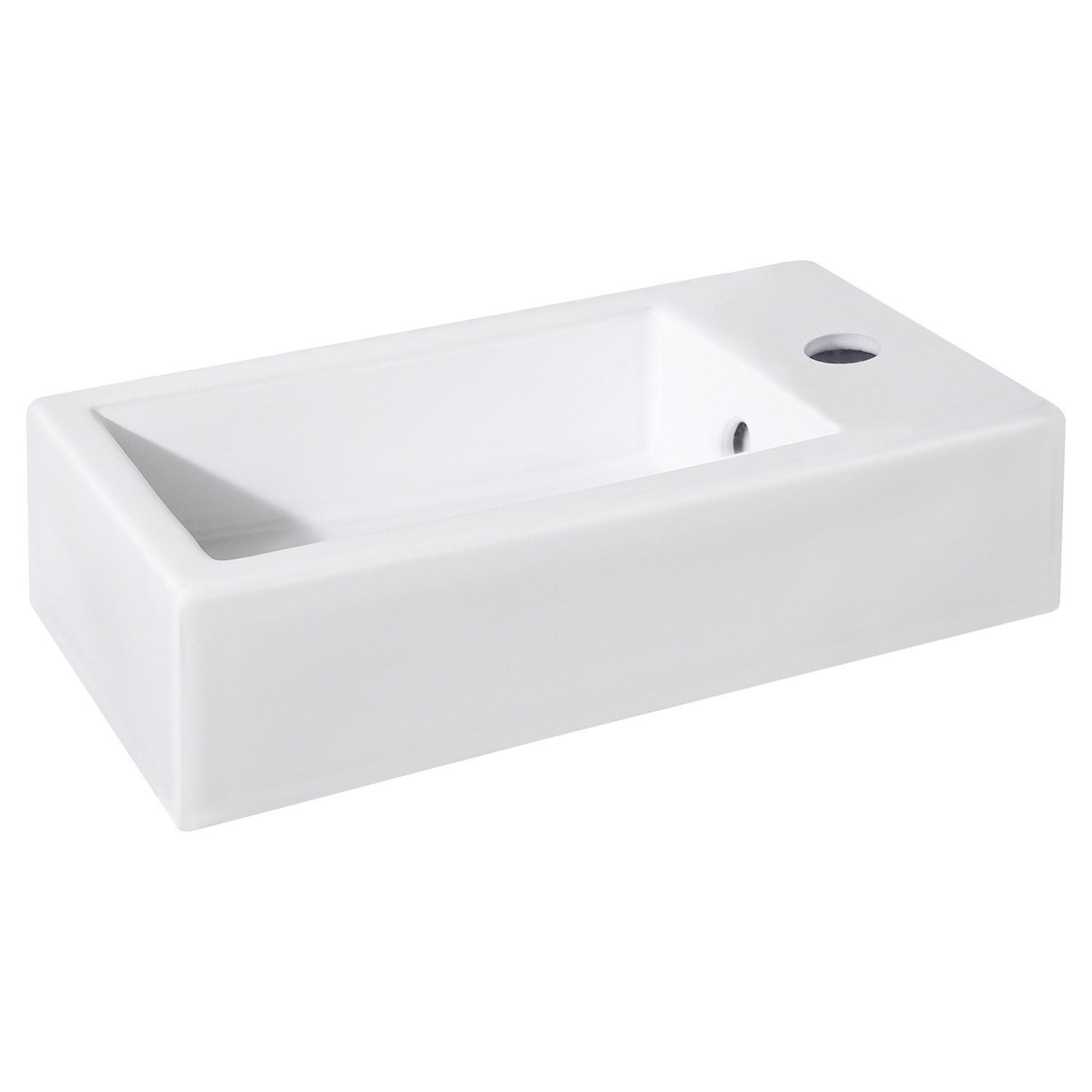 Fontein Differnz Hura I 40x22 cm Keramiek Mat Wit Differnz