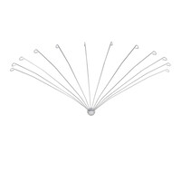 Douchegordijnstangset Sealskin Umbrella Chroom