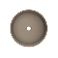 Arcqua Case Opbouw Waskom Rond 40 Mat Truffel