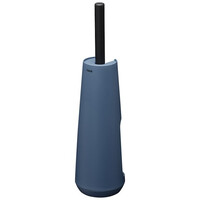 Toiletborstelhouder Tiger Tess Vrijstaand Met Swoop Borstel Flexibel Blauw - Zwart