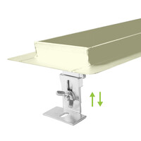 Douchegoot Flens BWS Met Uitneembaar Sifon 90 cm Mat Beige