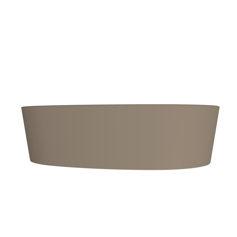 Arcqua Rocker Opbouw Waskom Organisch R 50x37 Mat Truffel