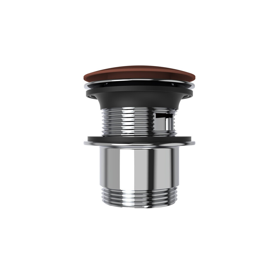 Pop-up Waste Bad Arcqua 1 1/2 Met Overloop Mat Terracotta