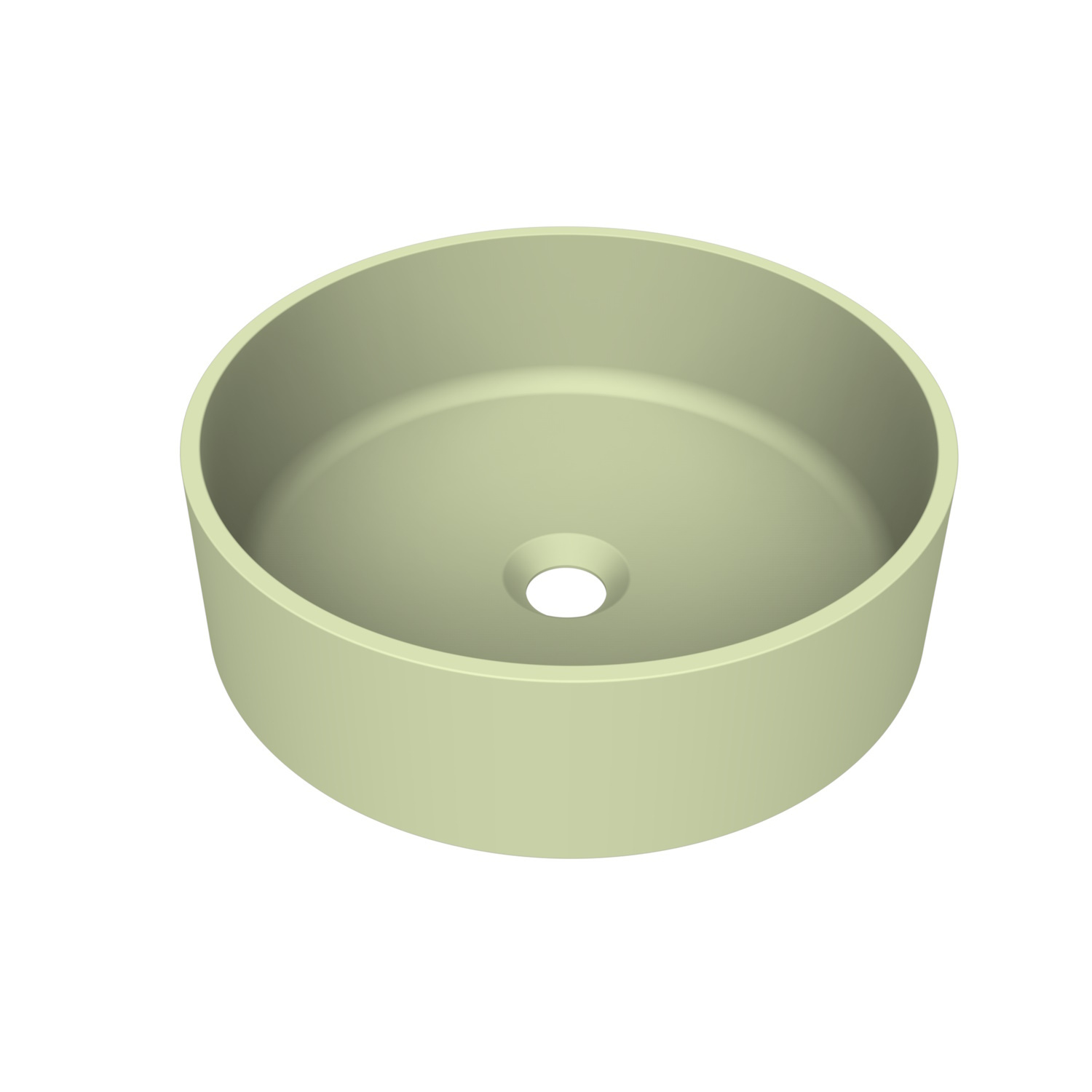 Arcqua Case Opbouw Waskom Rond 40 Mat Pastel Groen Arcqua