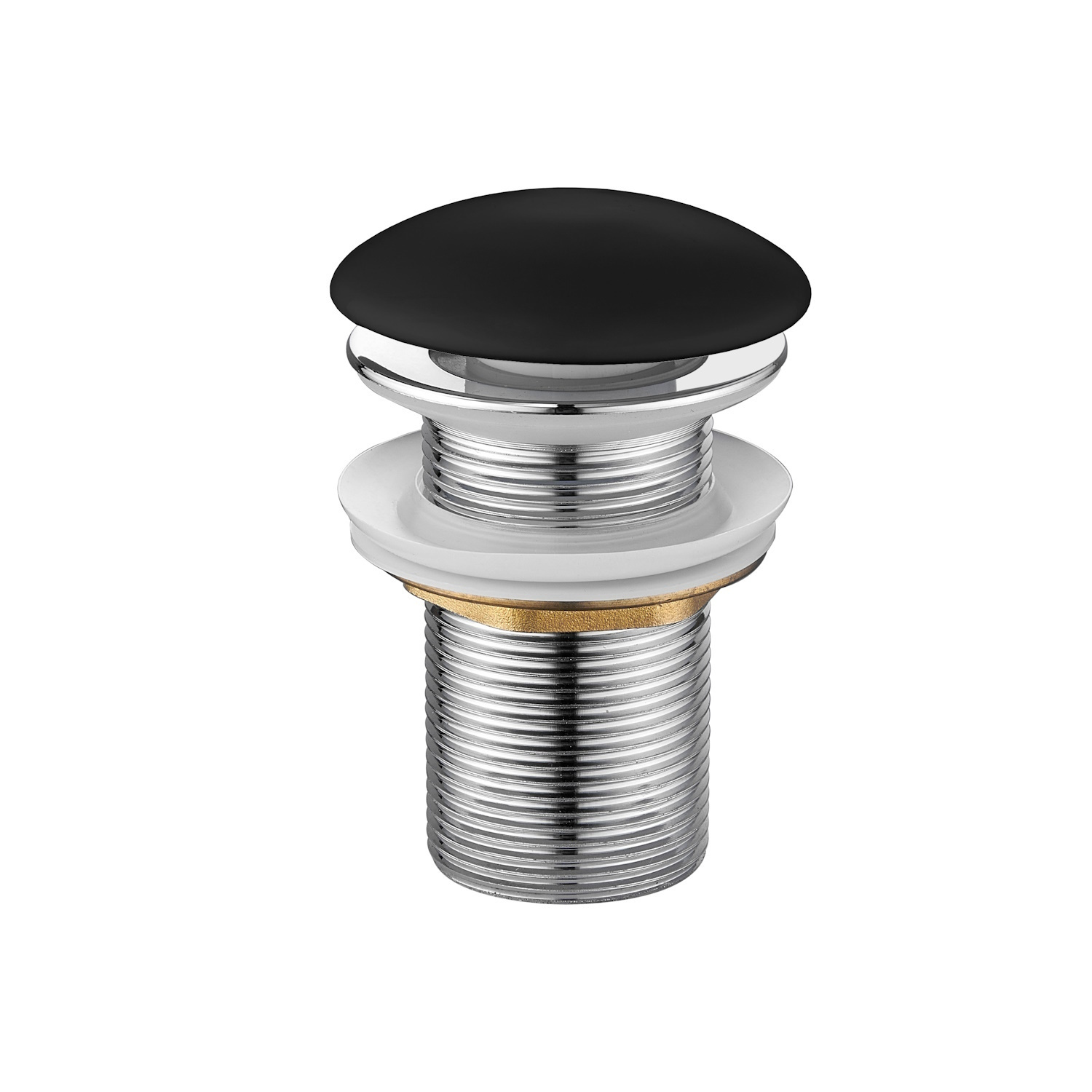 Best Design Afvoerplug Discover Keramisch 5/4" x 80 mm Mat Zwart