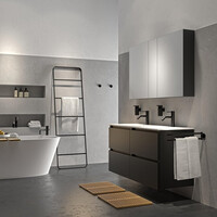 Wastafelonderkast Tiger Loft 120 cm Mat Zwart