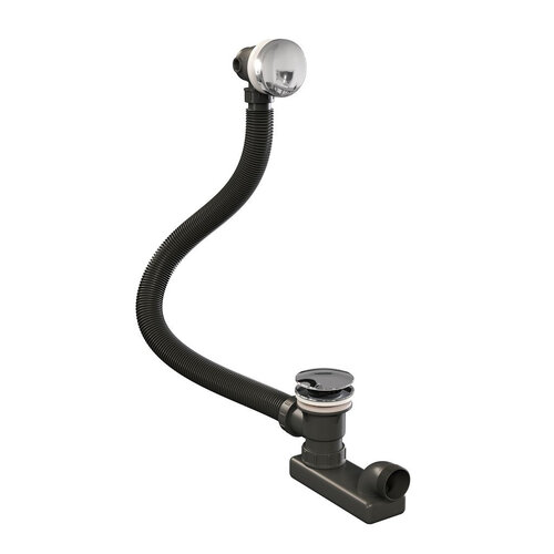 Badafvoer met Overloop Brauer Chrome Edition Chroom 