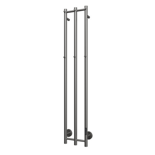 Designradiator TVS Design PLUS 3V EL 150x28 cm Gunmetal 