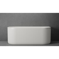 Ligbad Half Vrijstaand Ideavit Archtec Rock 170x80x63 cm Wit